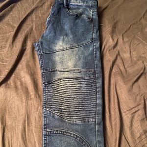 Boys blue jeans size 16